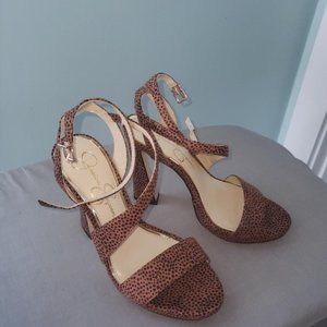 BRAND NEW_ NEVER WORN- Adorable Jessica Simpson high heeled sandals